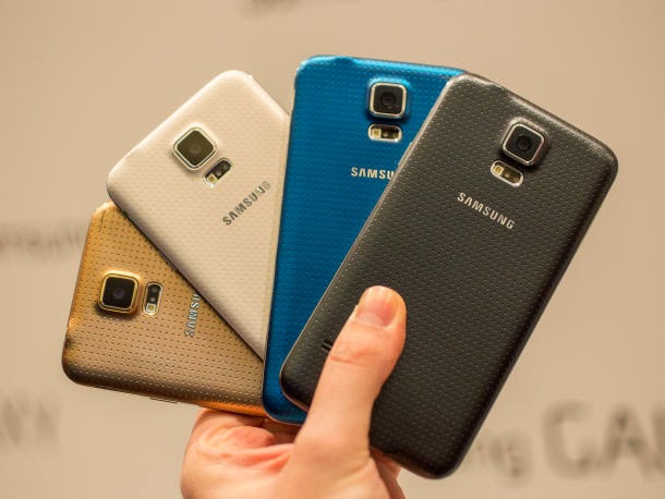 Cores do sumsung s5 Cores do sumsung s5