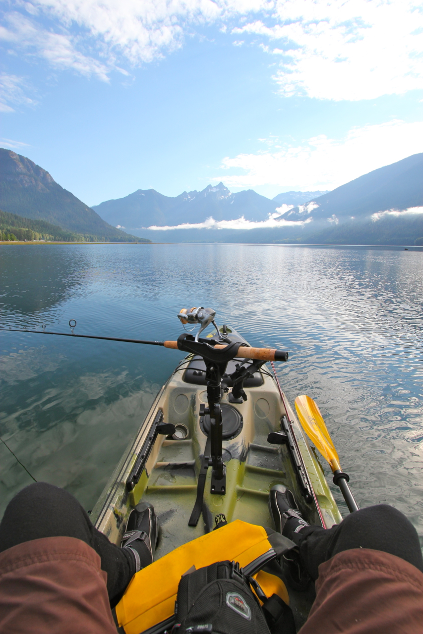 Western Canoeing and Kayaking A weekend of Kayak Fishing at Ross Lake.