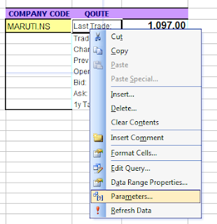 Excel Web Query: How to Create Excel Dynamic Web Query