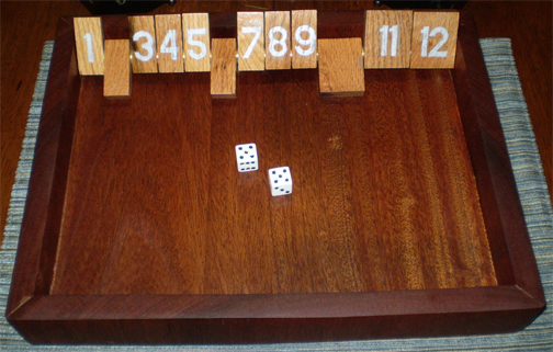 Shut The Box Game Plans Plans Diy Free Download Potting Bench