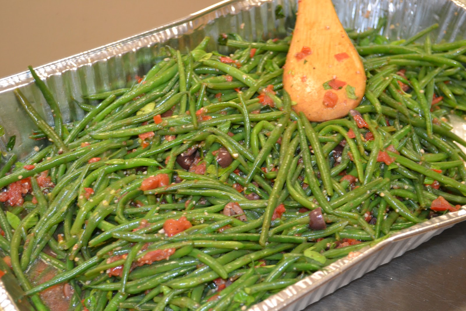 This Home Plate Green Beans Provencal
