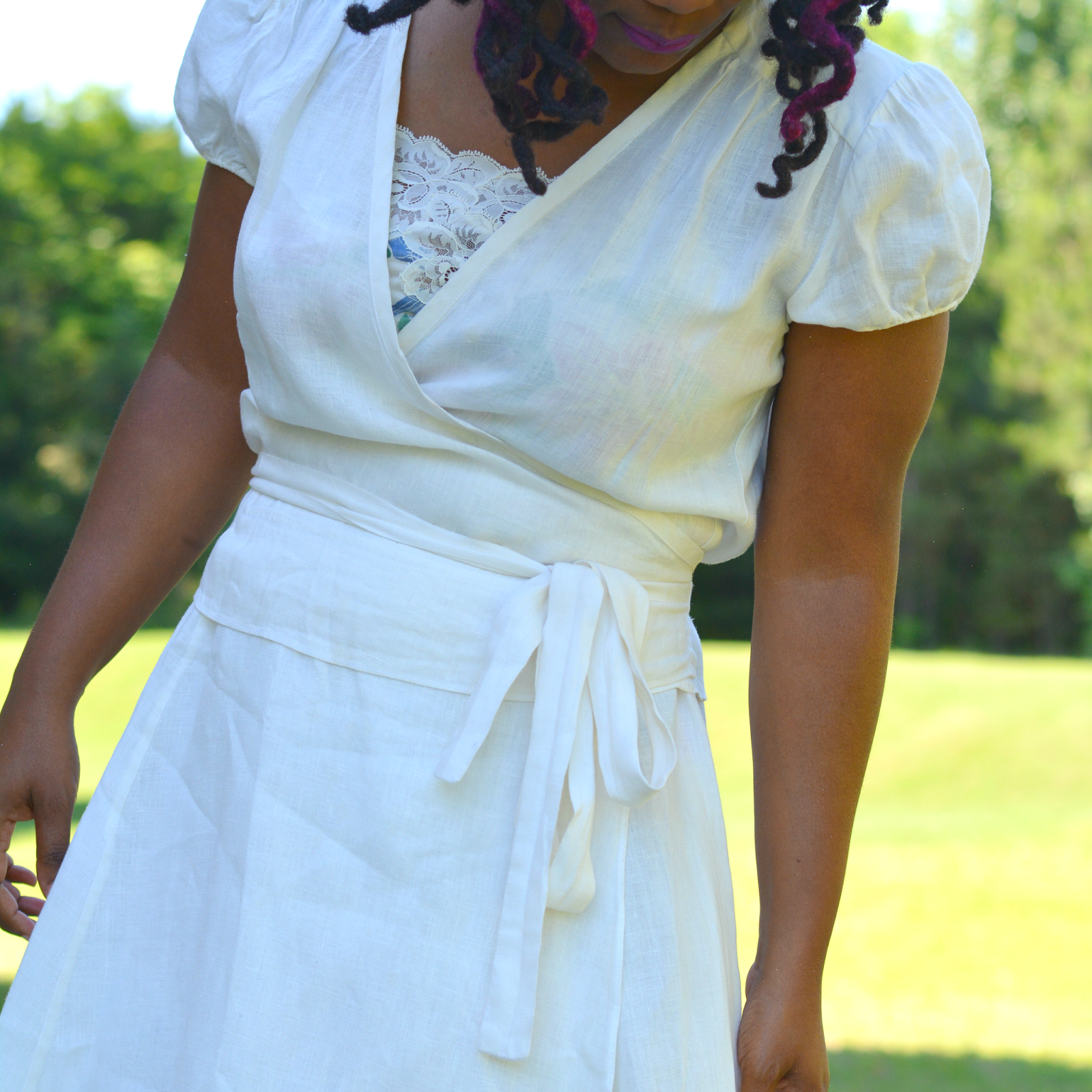 summer linen dress