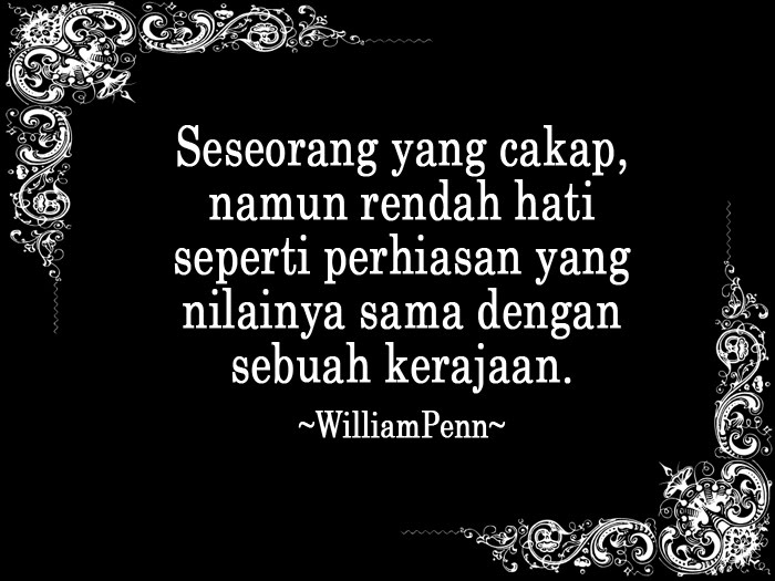 Cinta: Sikap Rendah Hati & Sederhana