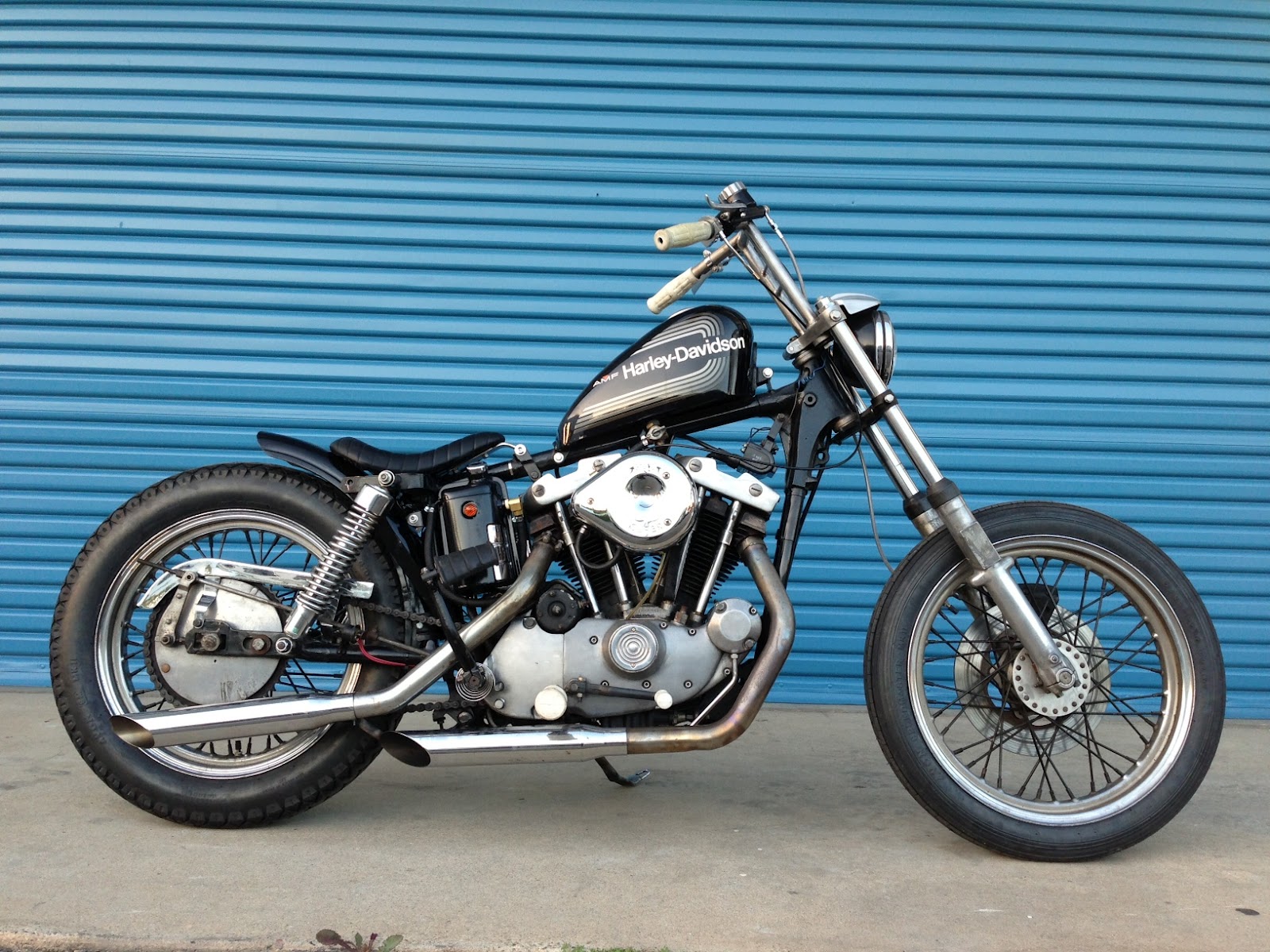 OldGoldGarageCo. Ben's Ironhead build