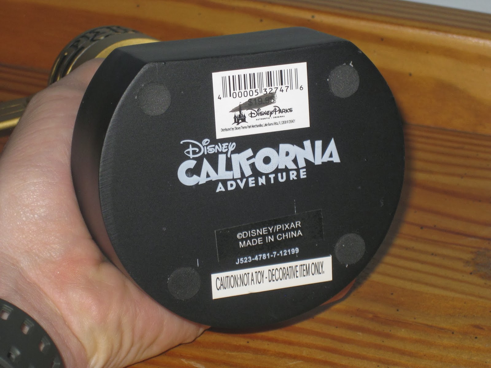 Dan the Pixar Fan Cars Piston Cup Trophy Replica