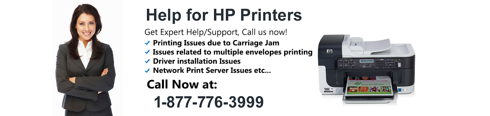 hp printer technical support number