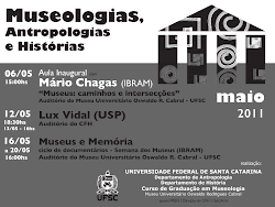 Programação de eventos Museologia UFSC