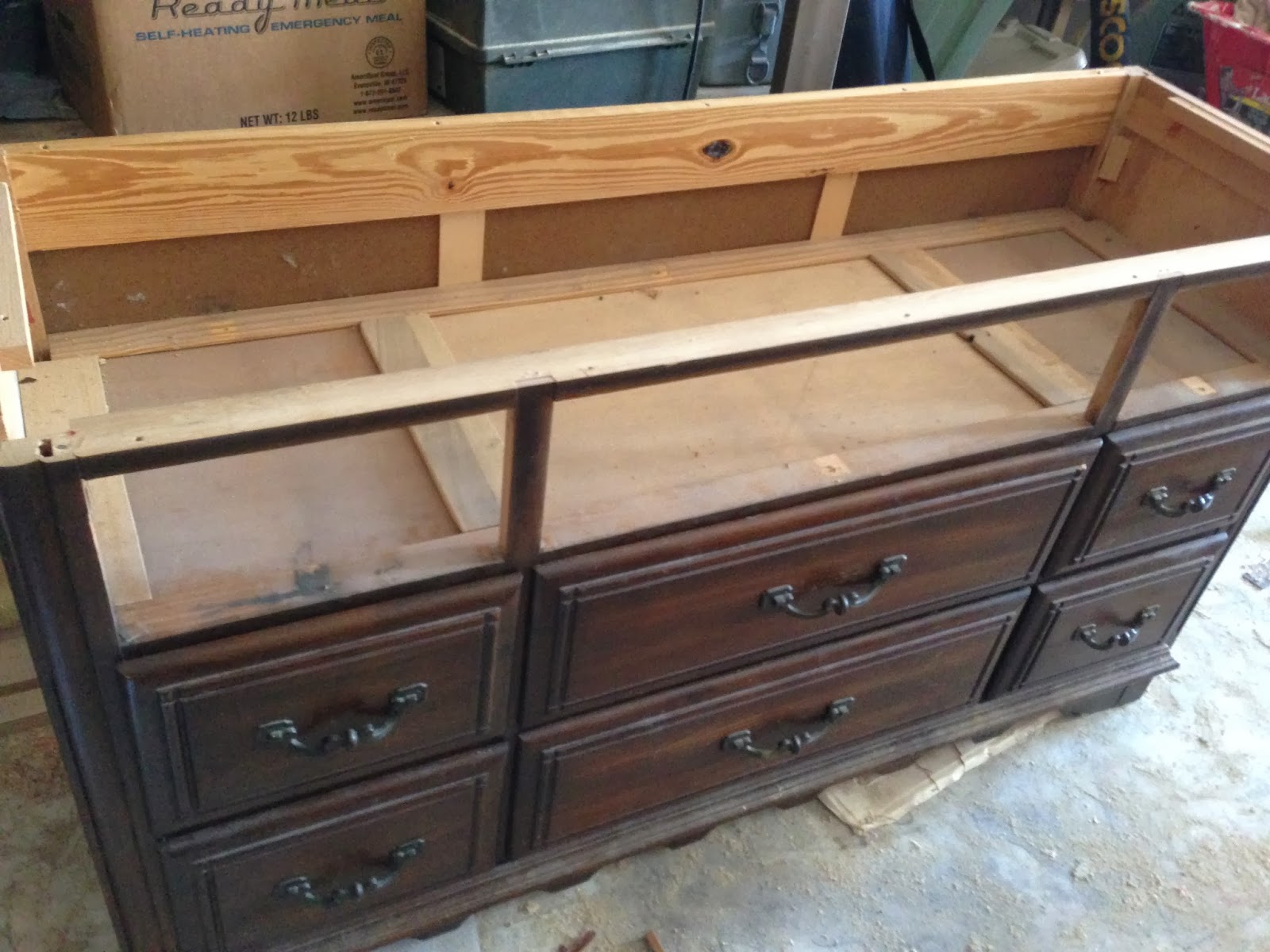 Spreading Sunshine Diy Dresser Entertainment Center