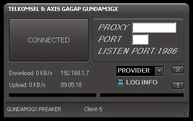 Inject Telkomsel & Axis GAGAP GUNDAM3GX 02 September 2014