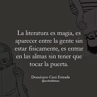 La literatura...