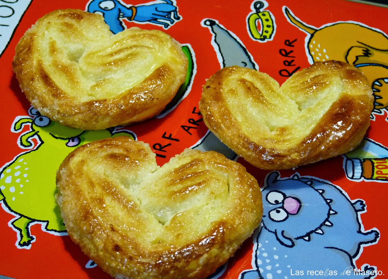 Palmeritas De Hojaldre
