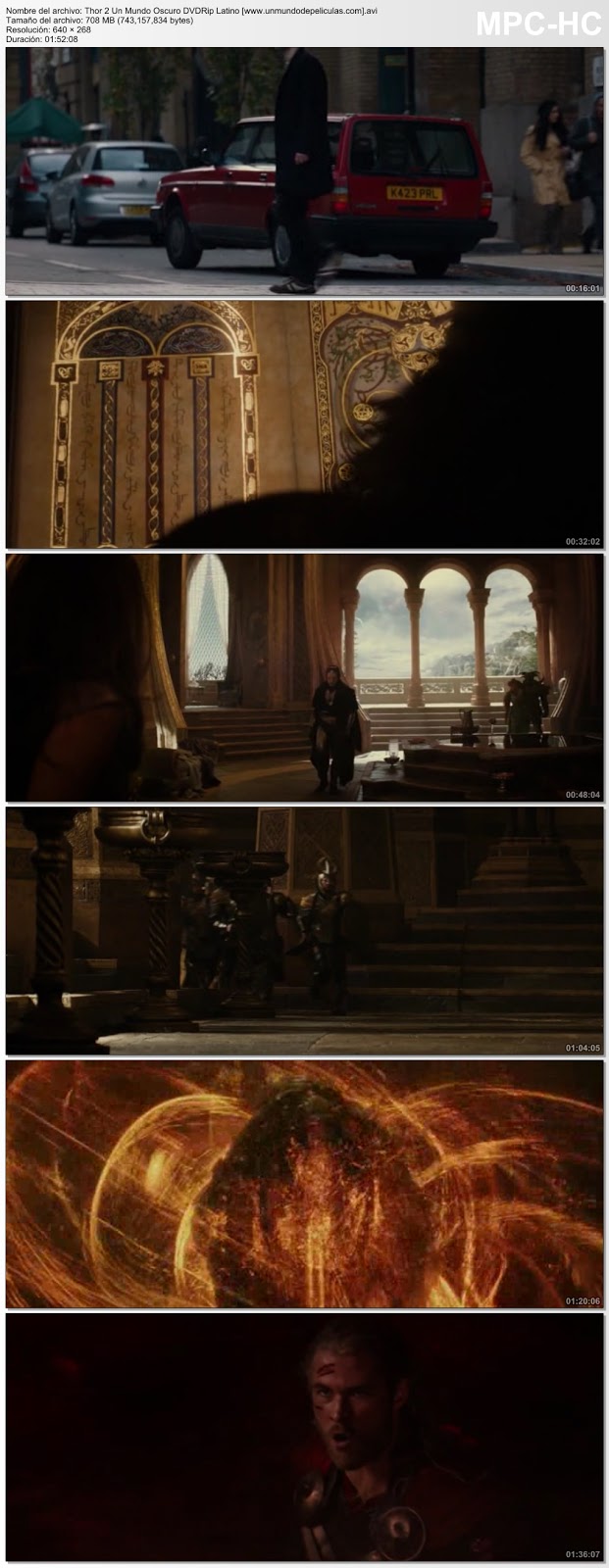 Capturas de la película.