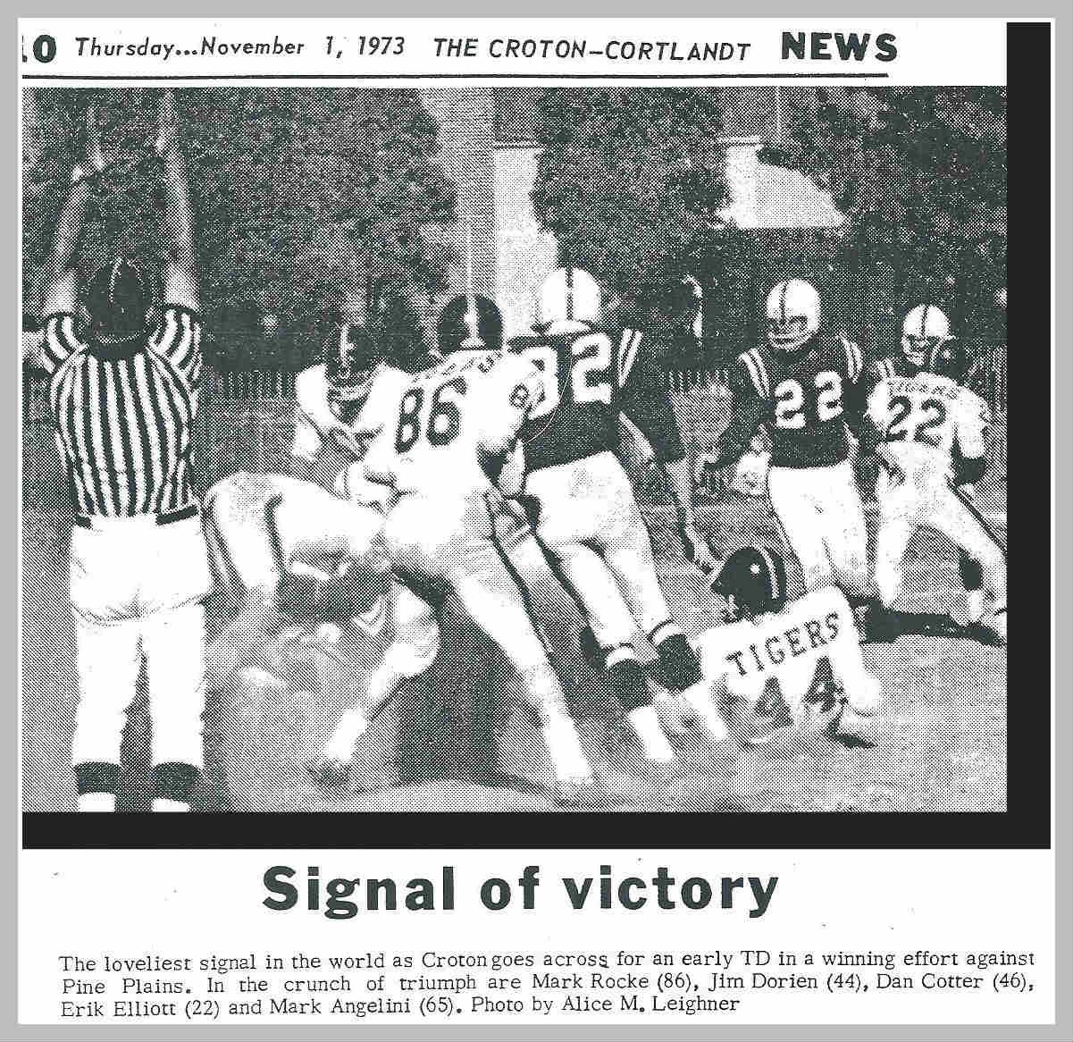 EverythingCroton MORE 1970'S CROTONHARMON HIGH SCHOOL FOOTBALL, COACH