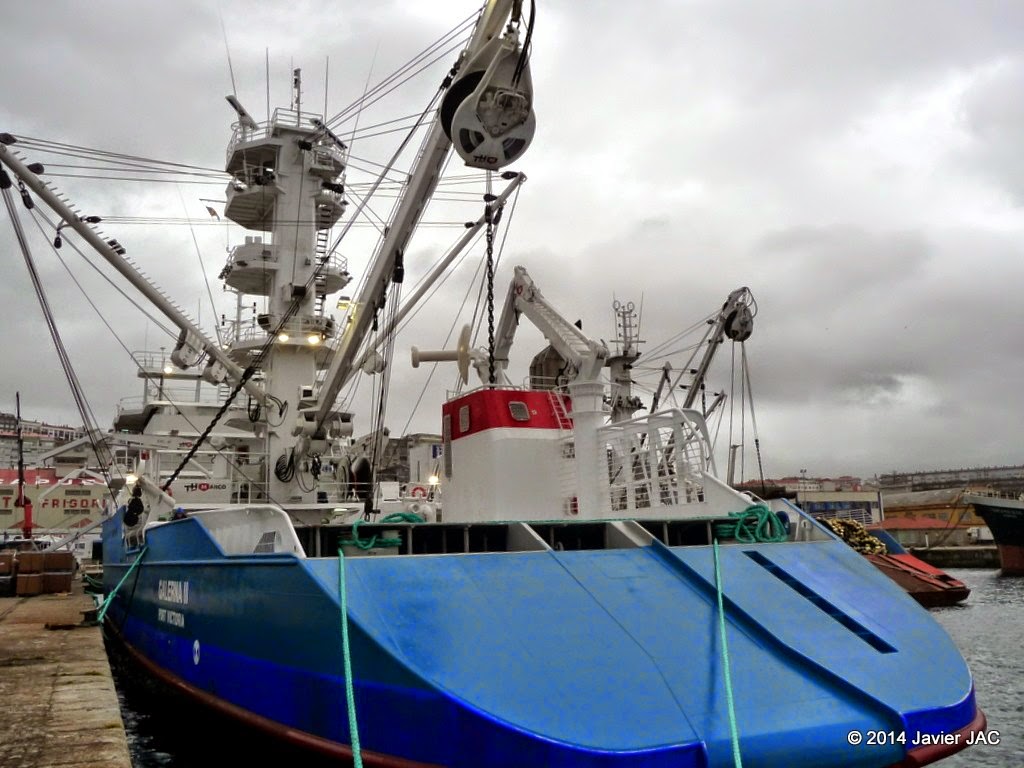 Atunero construido por Armón Gijón el 'Galerna II'