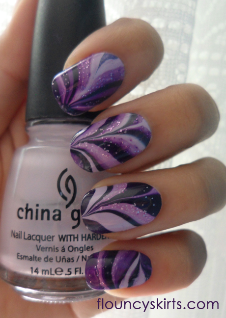 and figured out some tips and tricks to make water marbling your nails!
