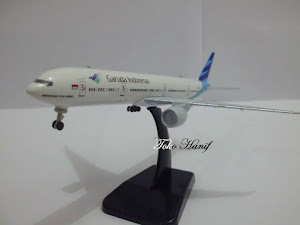 Pesawat Garuda Indonesia 18 cm