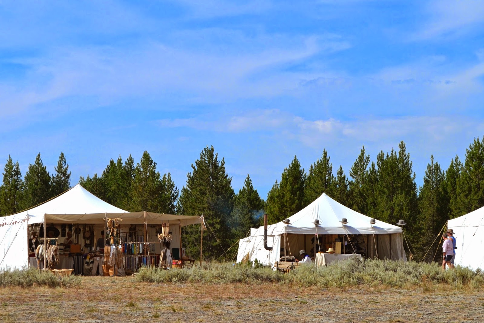The Cyclist's Wife Mountain Man Rendezvous