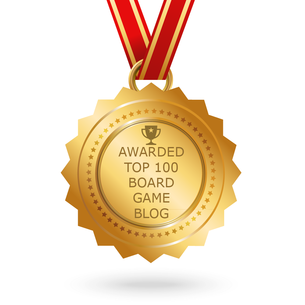Awarded Top 100 Board Game Blog