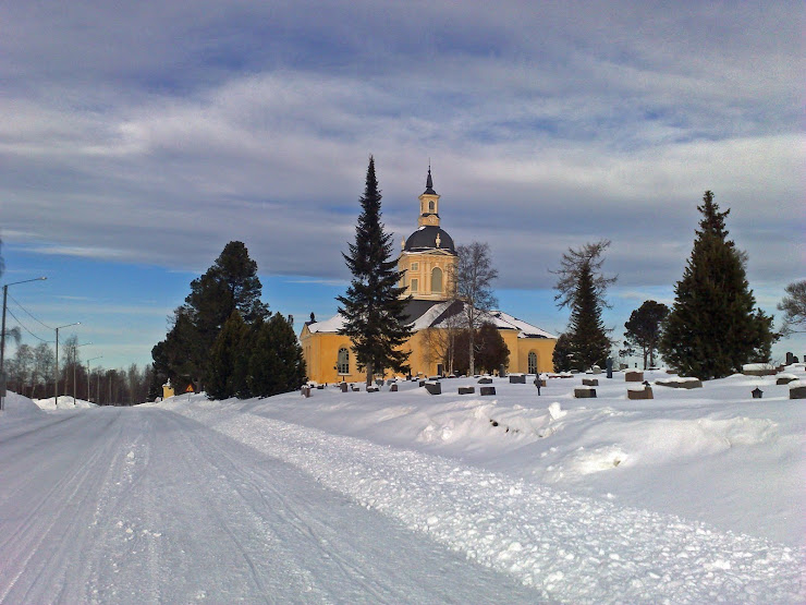 Alatornion kirkko talvella