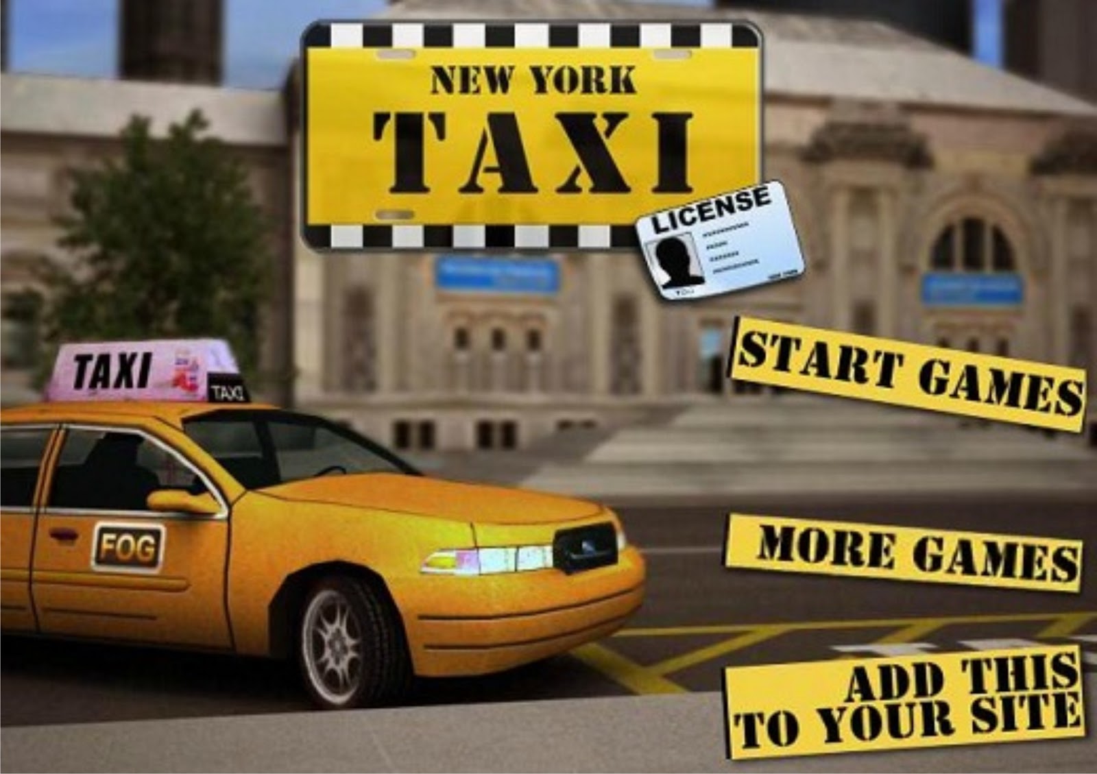 Играть в бесплатно такси по городу 3д