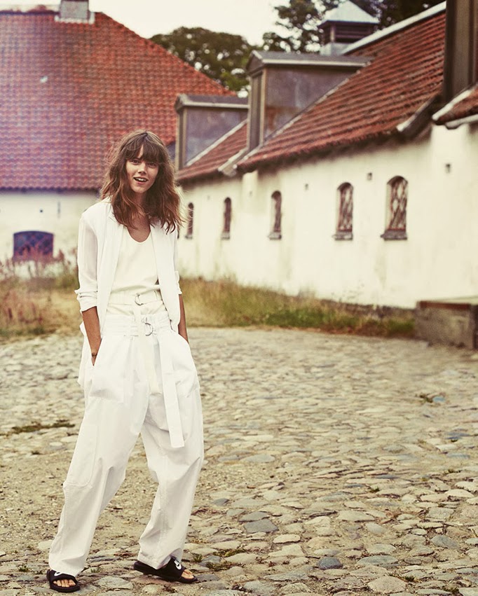 Freja Beha by Cass Bird for Vogue UK - January 2014 Freja Beha by Cass Bird for Vogue UK - January 2014