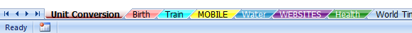 Sheets present in the excel file Sheets present in the excel file