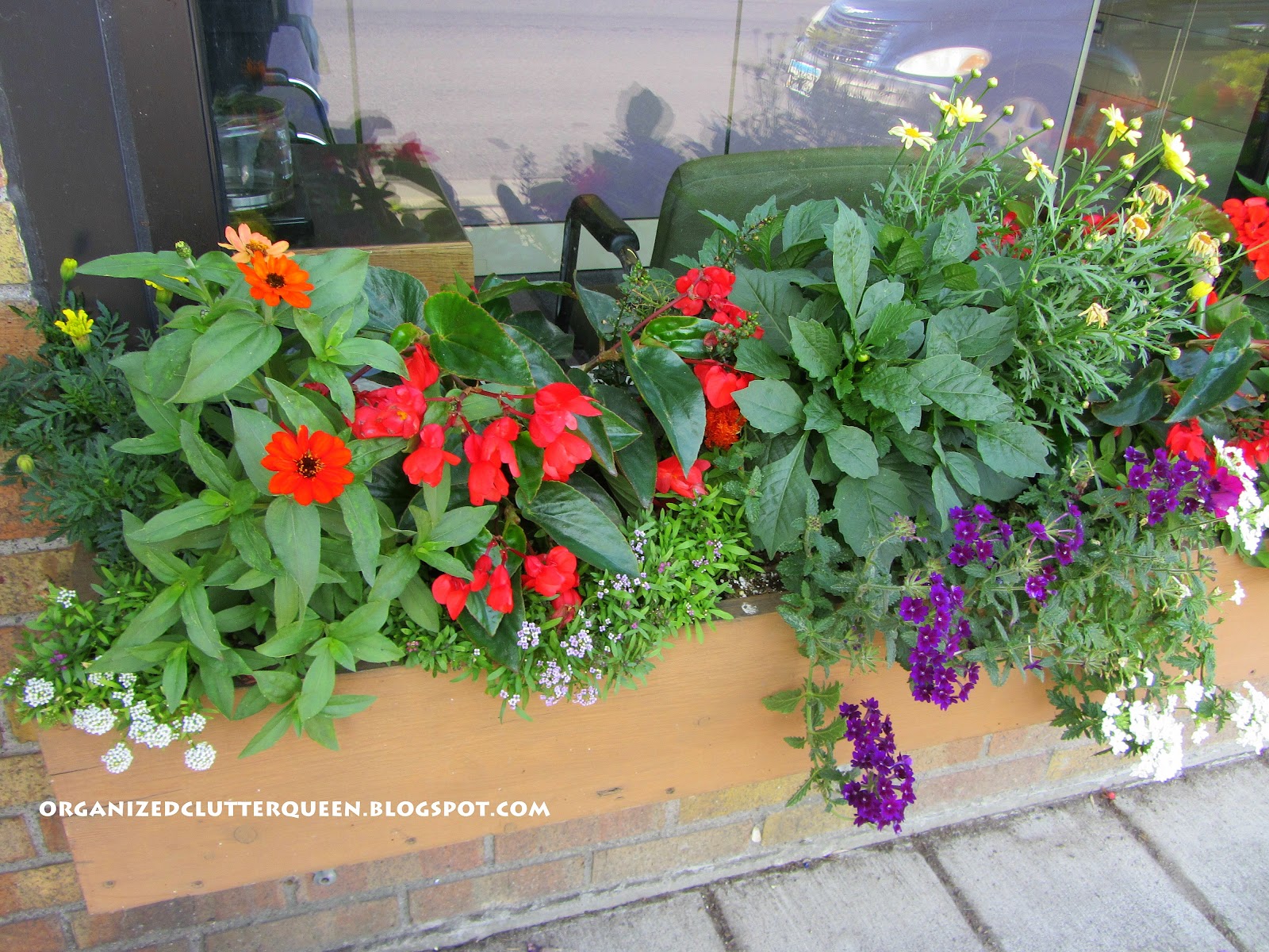 The Prettiest Window Box in Town Organized Clutter
