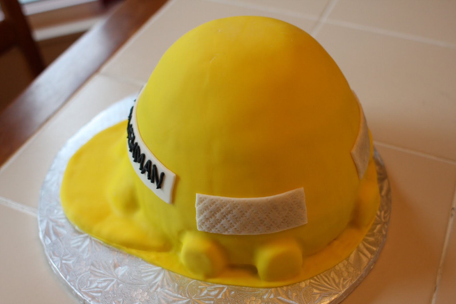The Buttercream Bakery Hard Hat Cake
