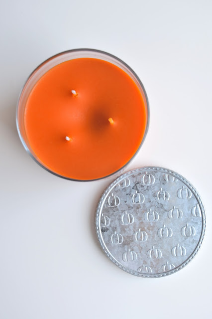 pumpkin pie candle