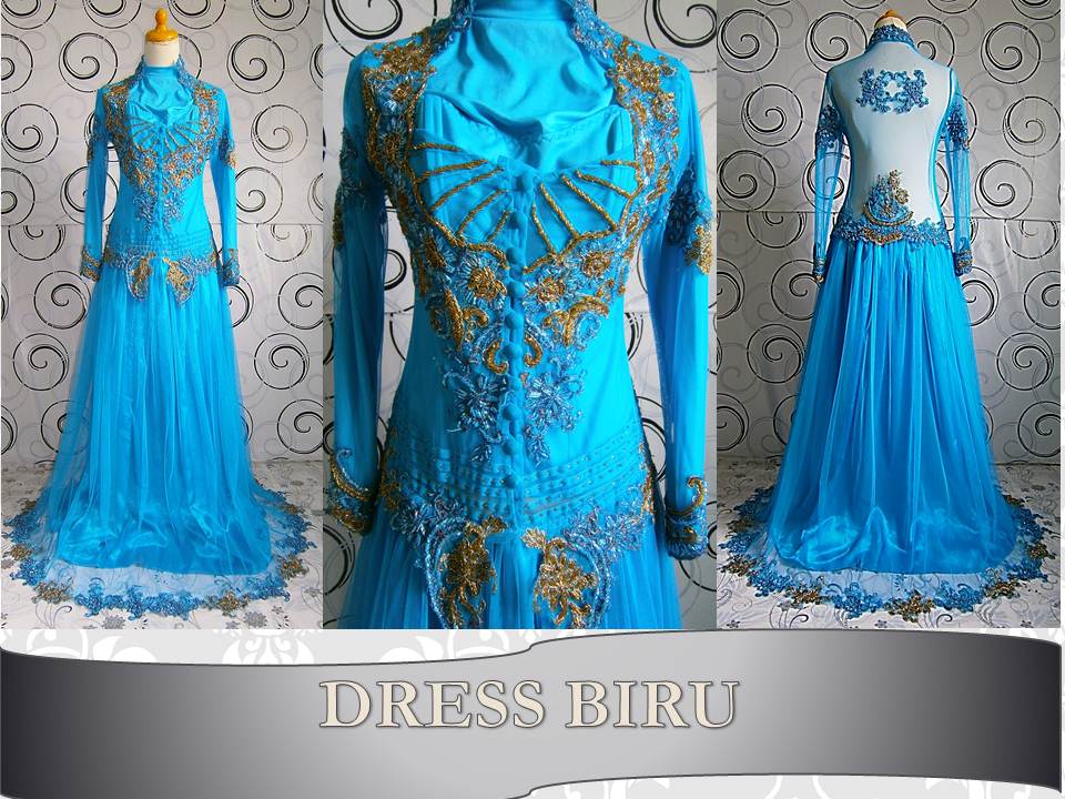 dres pengantin terbaru tulle