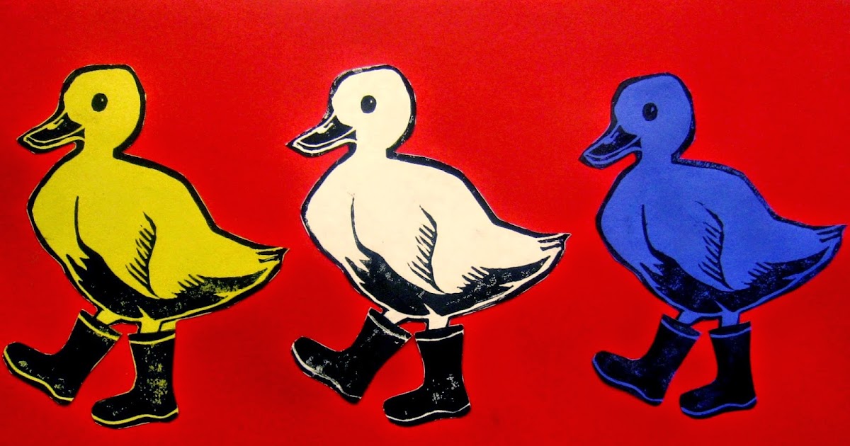 Ducks in Rain Boots Nursery Art Printable Haciendo Designs