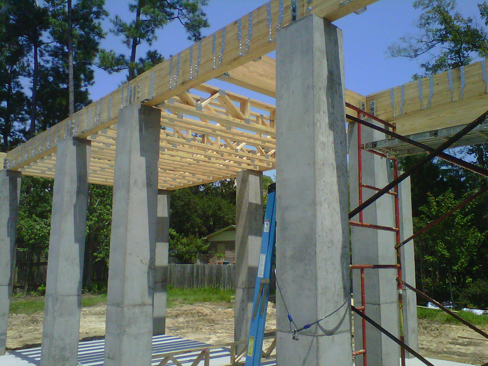 Porteaux Progress 812 Progress House Framing and Dock
