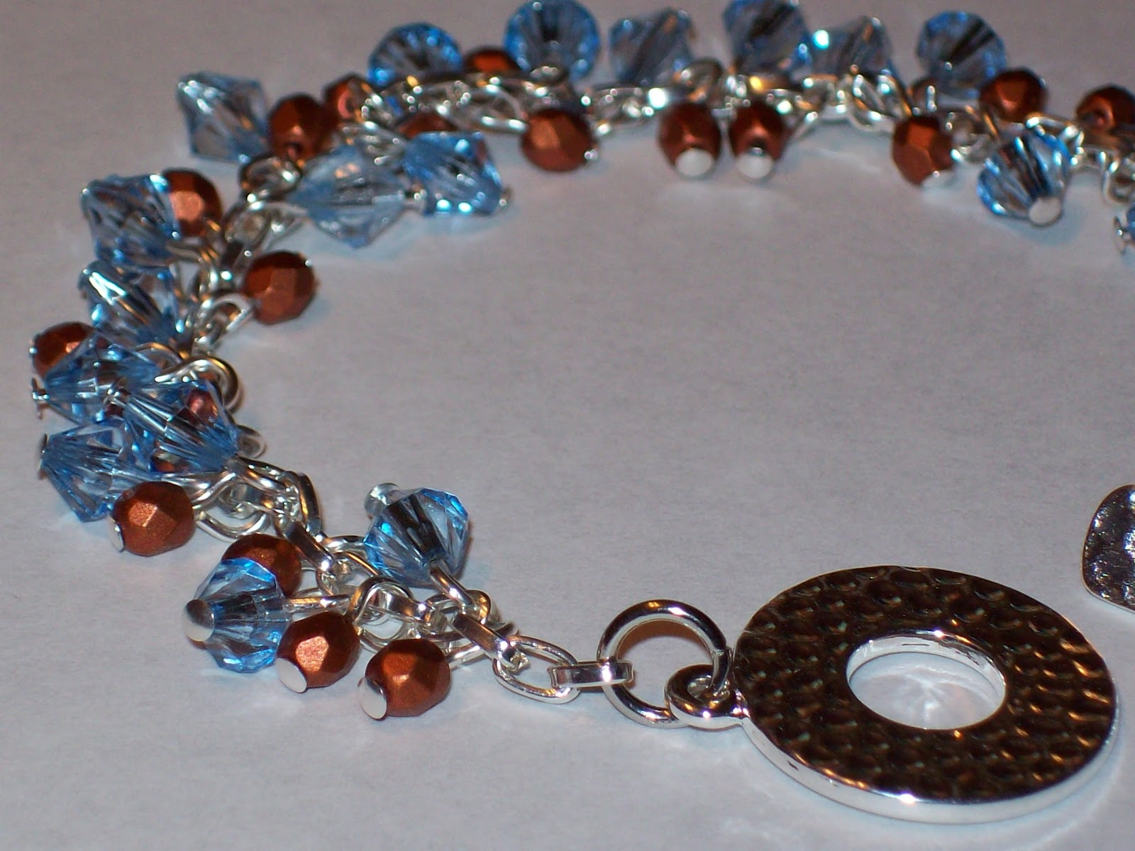 Beaded Creations Cluster Bracelet Tutorial