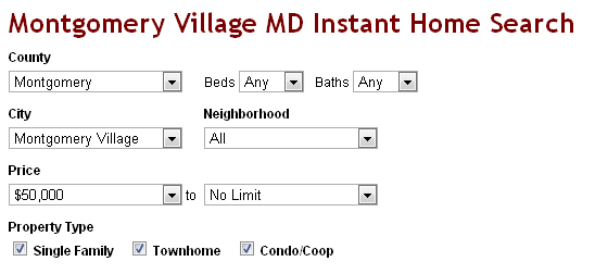 Montgomery Village Md