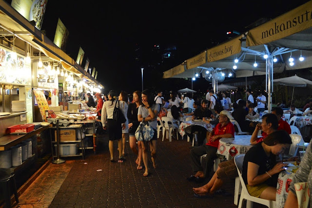 vegetarian food Singapore street food makansutre gluttons bay