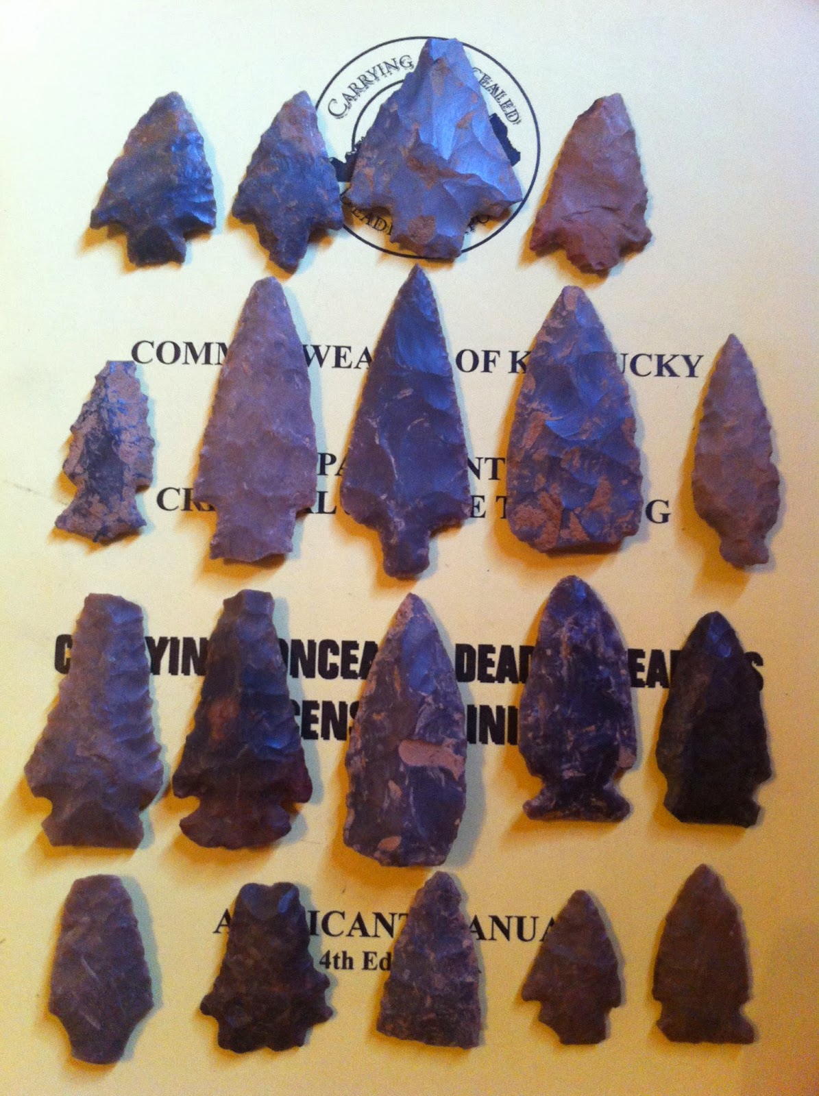 Western Kentucky Arrowhead Pics,Hunts and stories