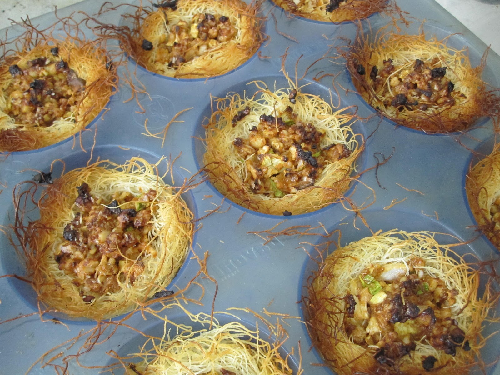 the kosher cauldron Savoury Kadaif Hors d'Oeuvres