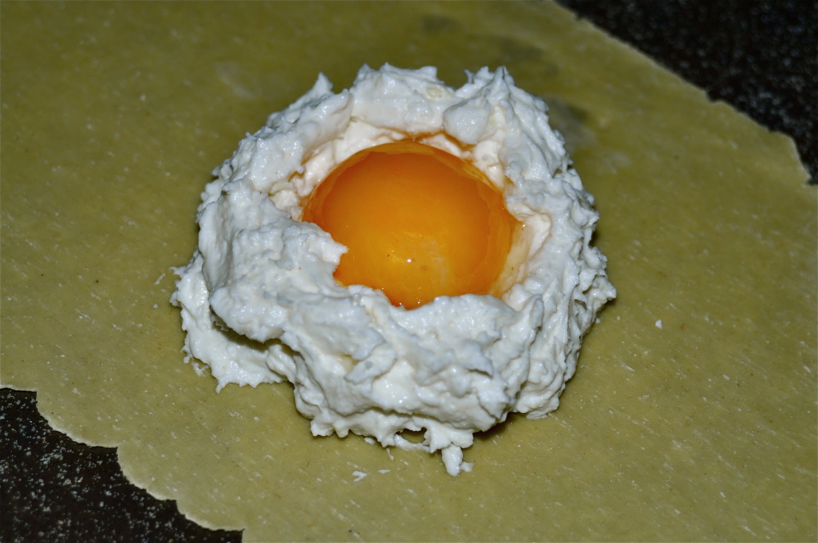 Mister Meatball Ravioli al uova (with egg yolks)