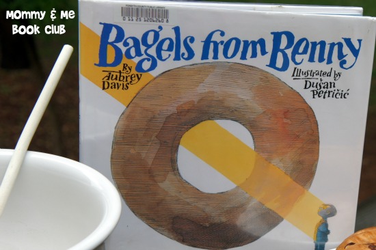 Bagels from Benny with Mommy and Me Bookclub