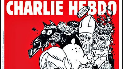 Francia: Charlie Hebdo recargado. "C'est reparti!" (¡De vuelta!).