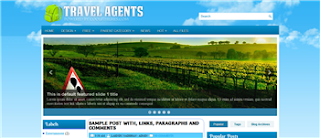 Travel Agents Blogger Template