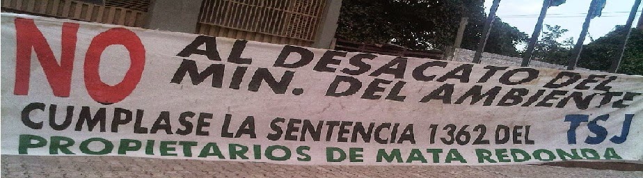 Mata Redonda pide justicia
