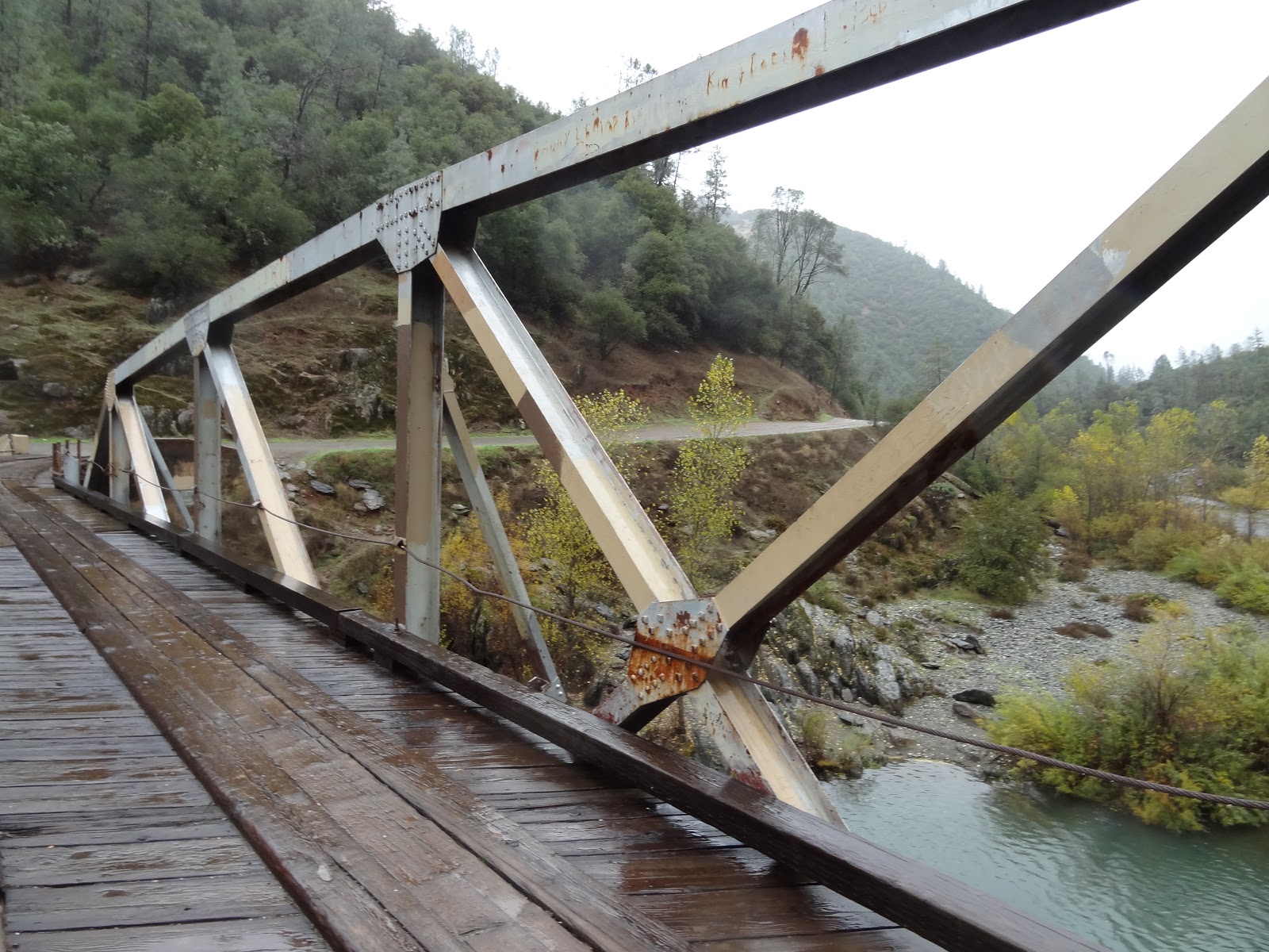 Bridge of the Week Placer County, California Bridges Ponderosa Way Bridge across the North