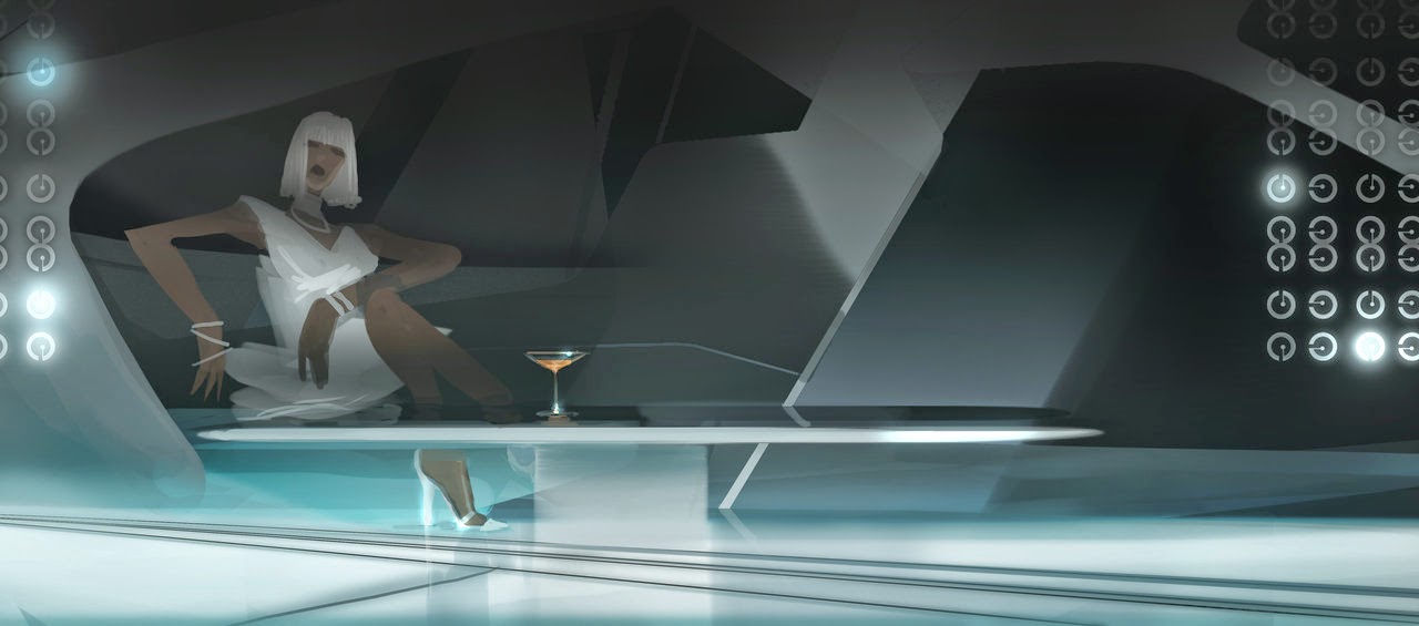 Brilliant TRON LEGACY Concept Art by David Vyle Levy « Film Sketchr