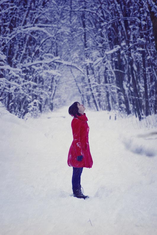 Beautiful Wallpapers: Snowfall Wallpaper