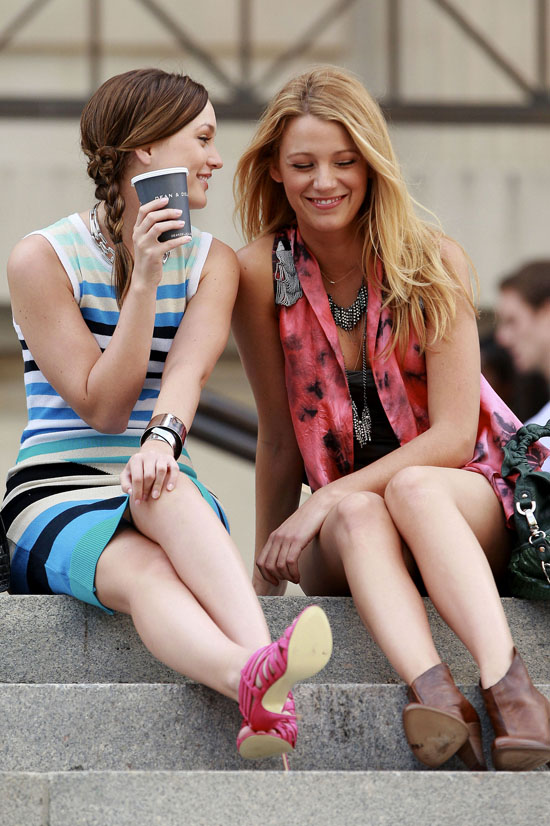 Blake Lively And Leighton Meester Photoshoot. My Favorite TV Shows!