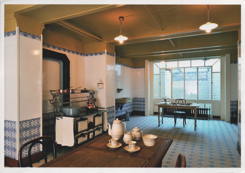 A Postcard A Day Victor Horta S Kitchen