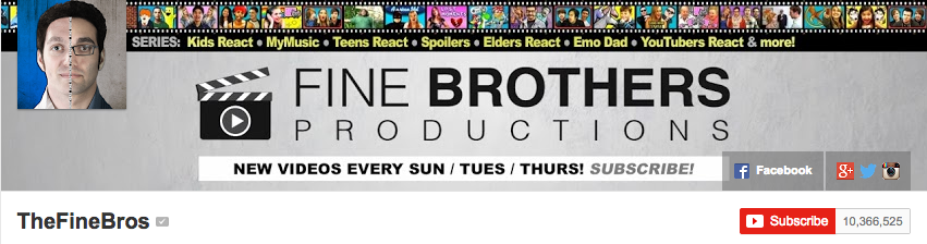 Top 12 YouTube Channels Highest Earning In 2014 the fine bros Top 12 YouTube Channels Highest Earning In 2014