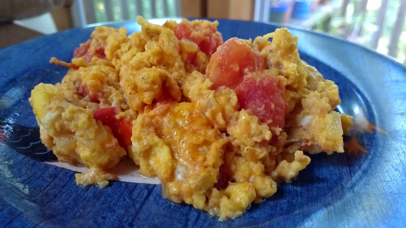Fanny and Me Scrambled Eggs Creole