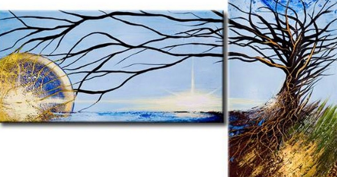 Cuadros, pinturas, oleos: Paisajes modernos